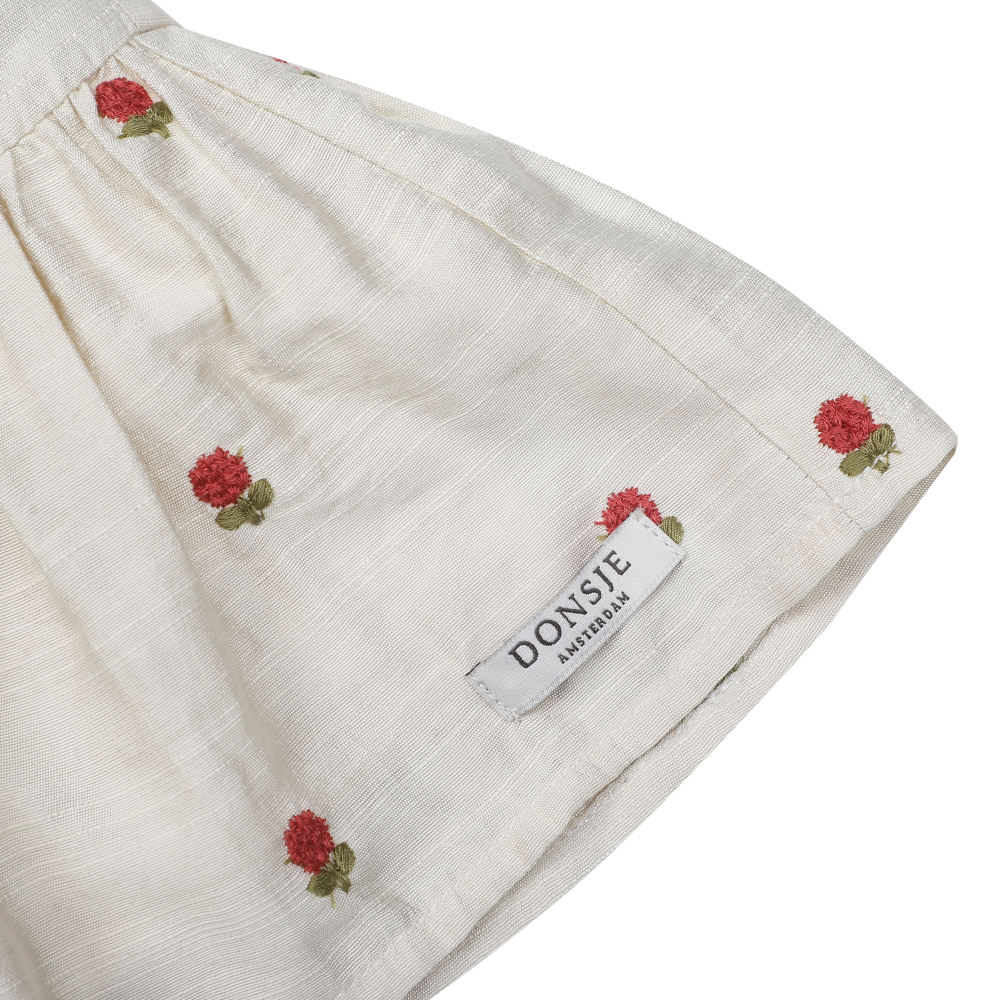 Lazie Skirt | Red Roses | Soft Sand