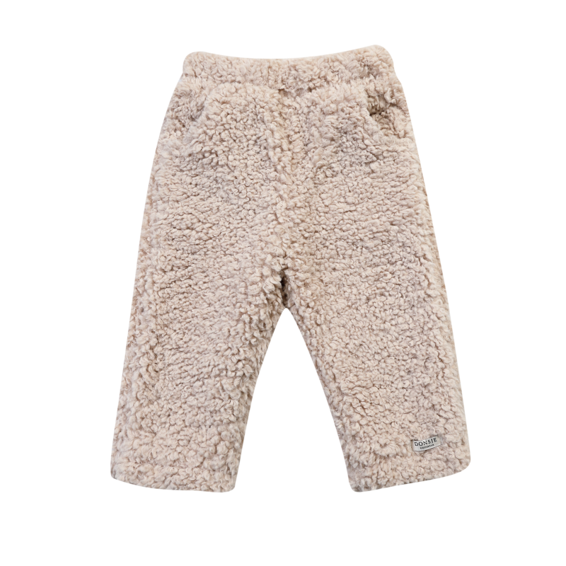 Linnie Trousers | Soft Taupe Teddy