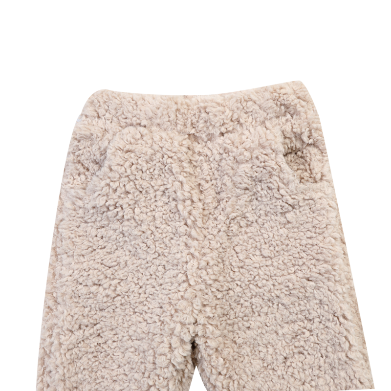 Linnie Trousers | Soft Taupe Teddy