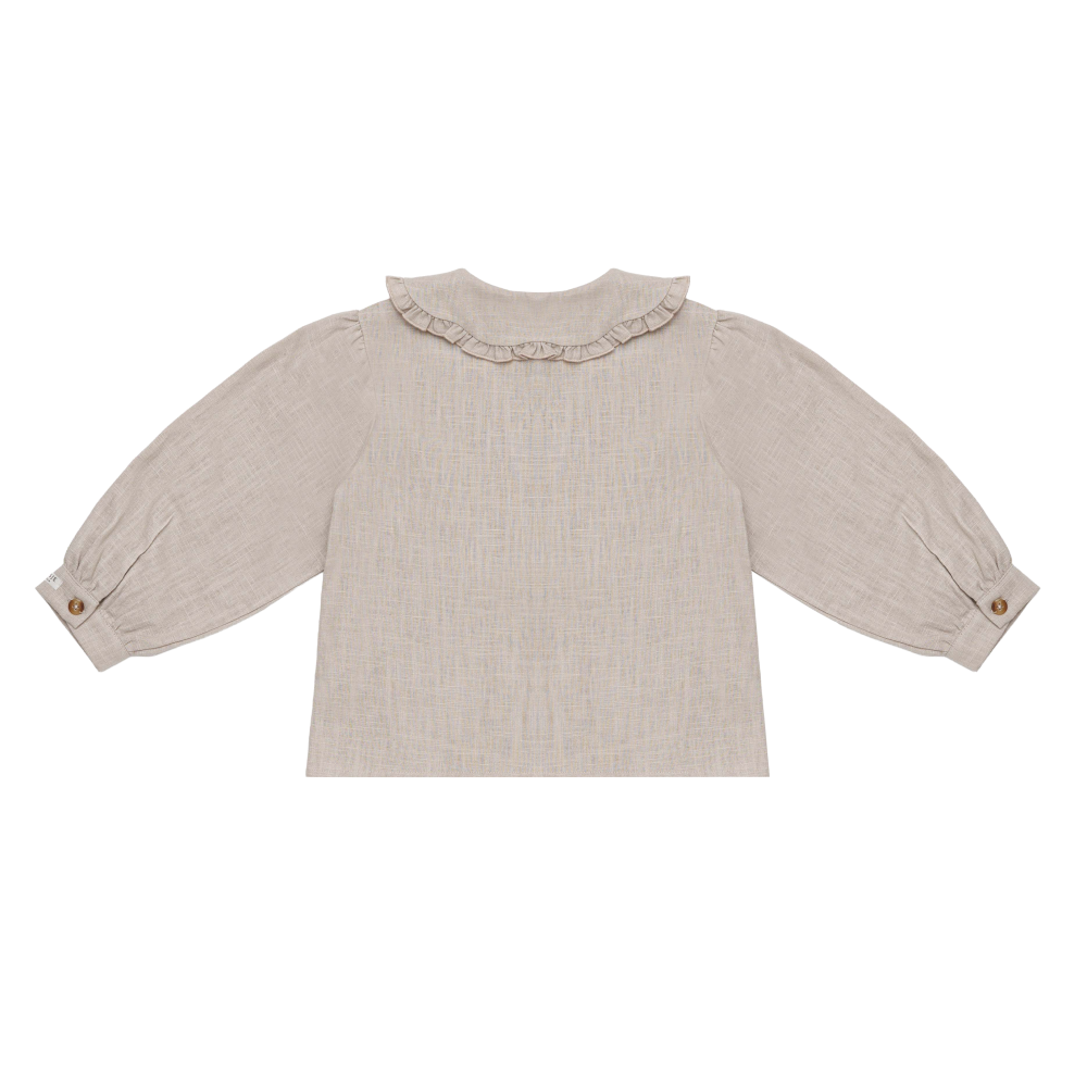 Luikje Blouse | Soft Taupe