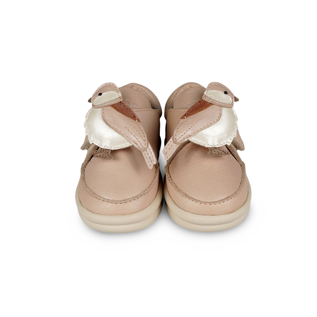 Nellu Sneakers | Pink Chickadee | Powder Metallic Nubuck