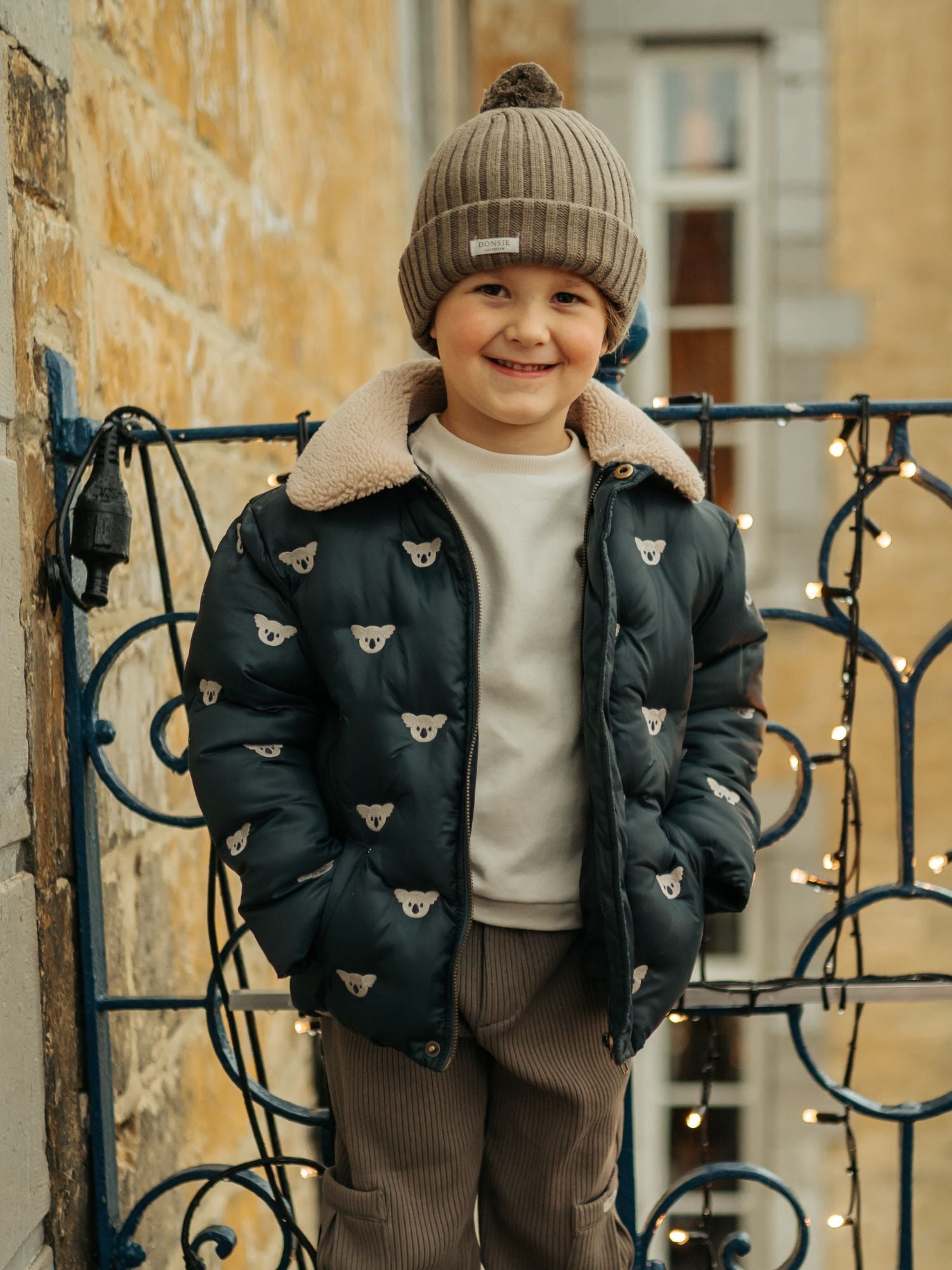 Florus Jacket | Koalas | Blue Marine