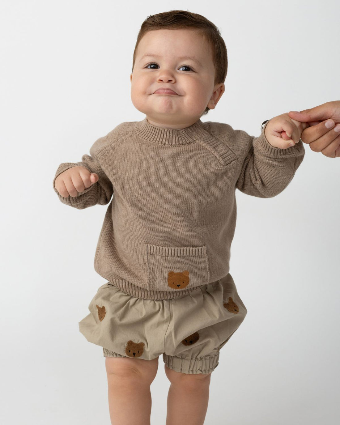 Loeke Sweater | Bear | Taupe