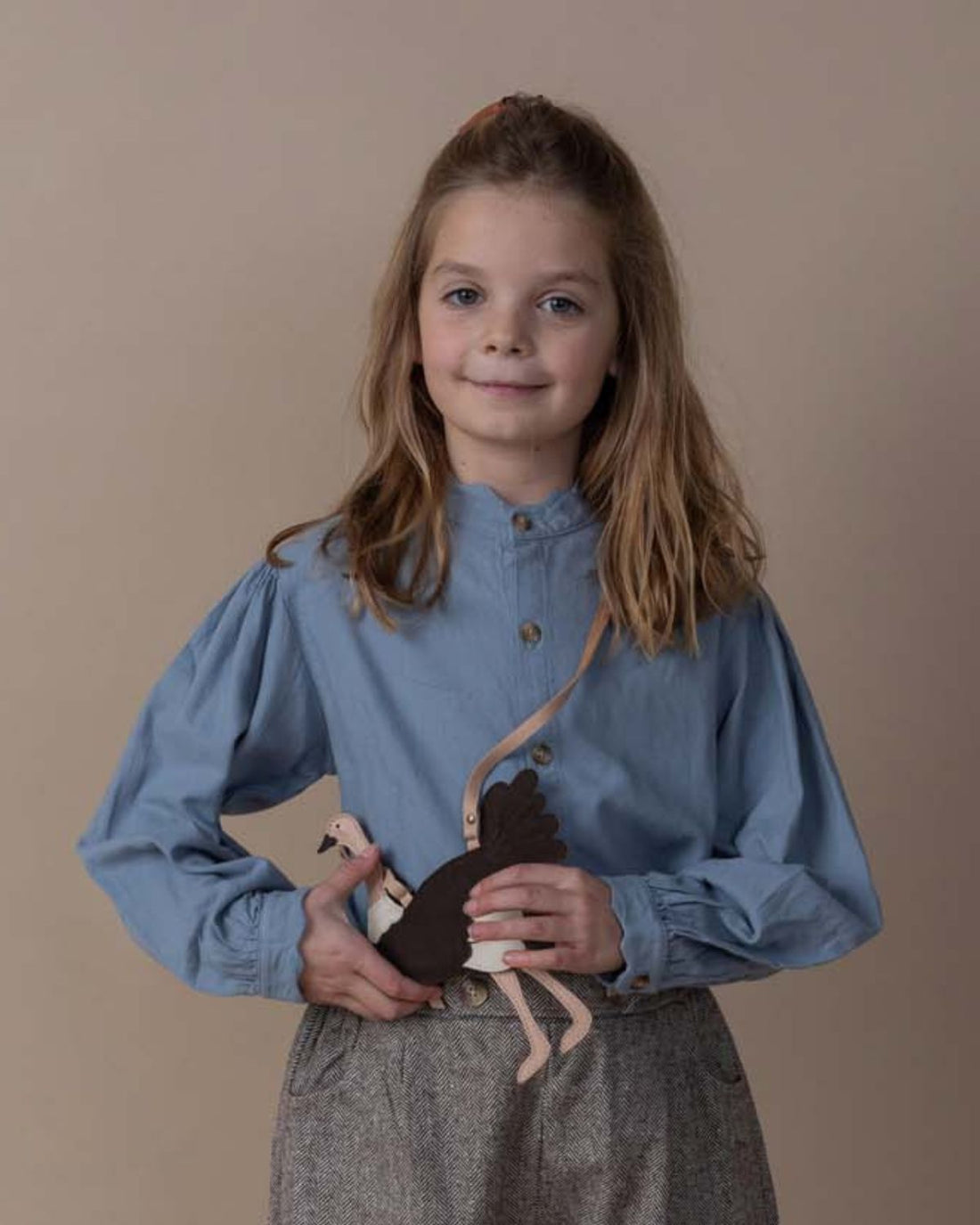 Flo Blouse | Foggy Blue