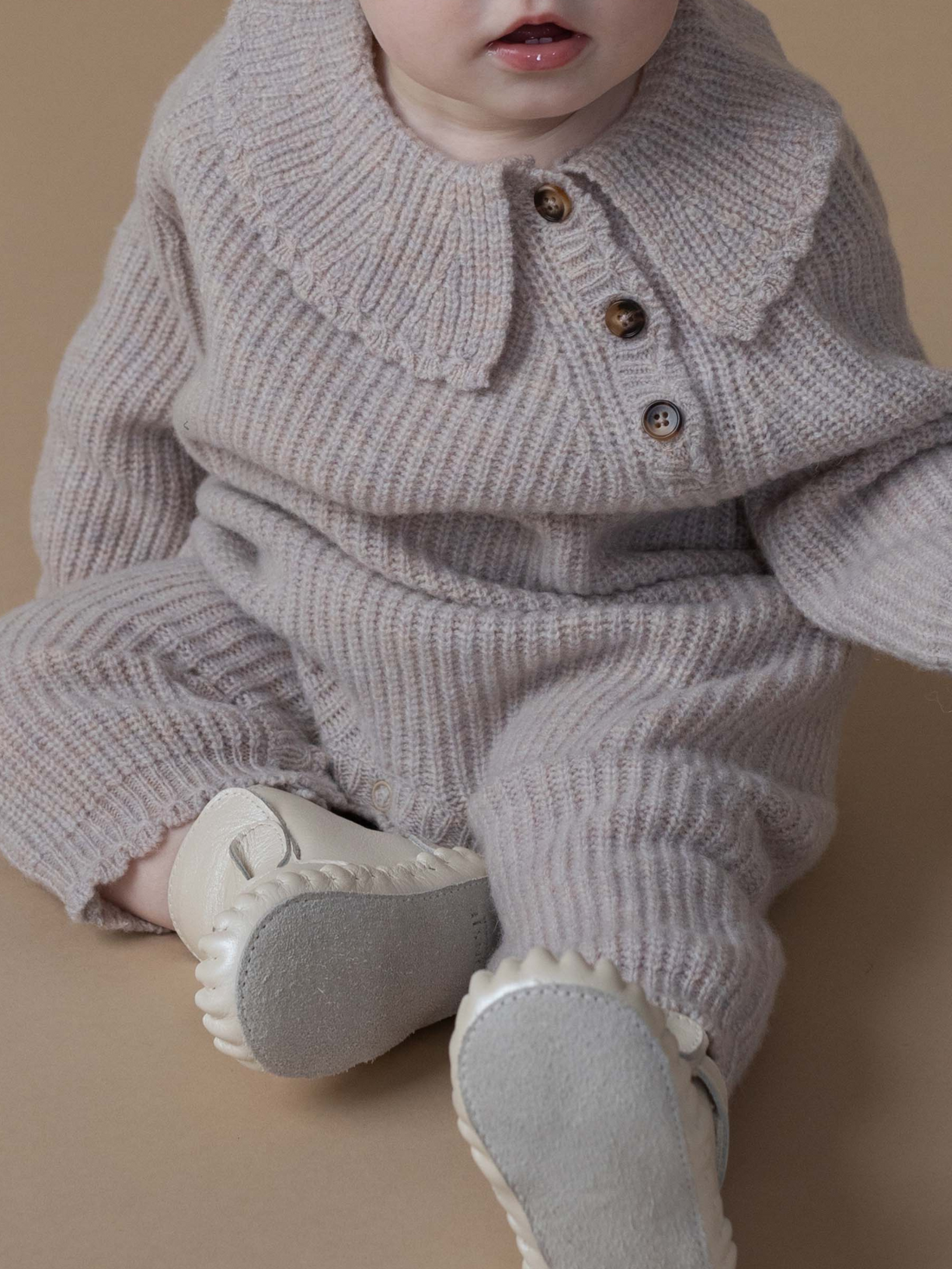 Vivenne Merino Wool Jumpsuit | Ash Rose