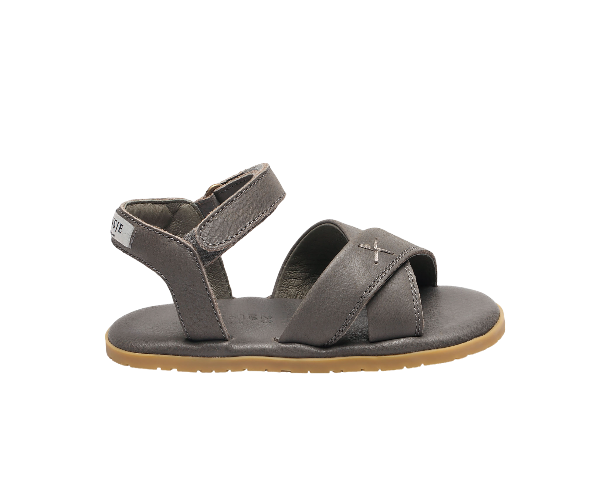 Qotis Sandals | Grey Leather