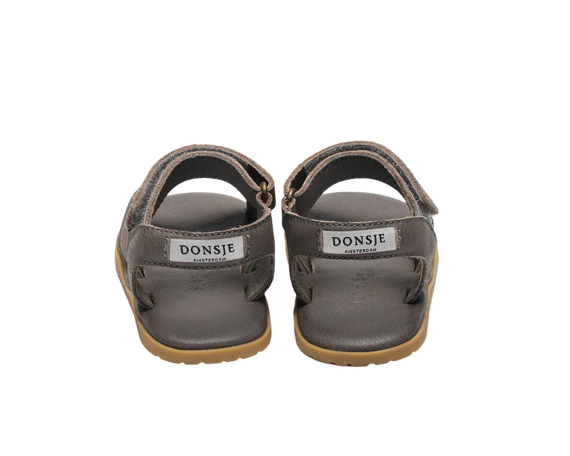 Qotis Sandals | Grey Leather
