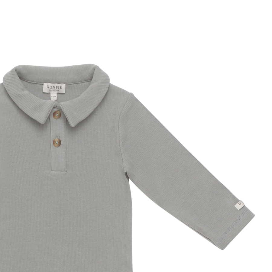 Paulo Bodysuit | Lava Grey