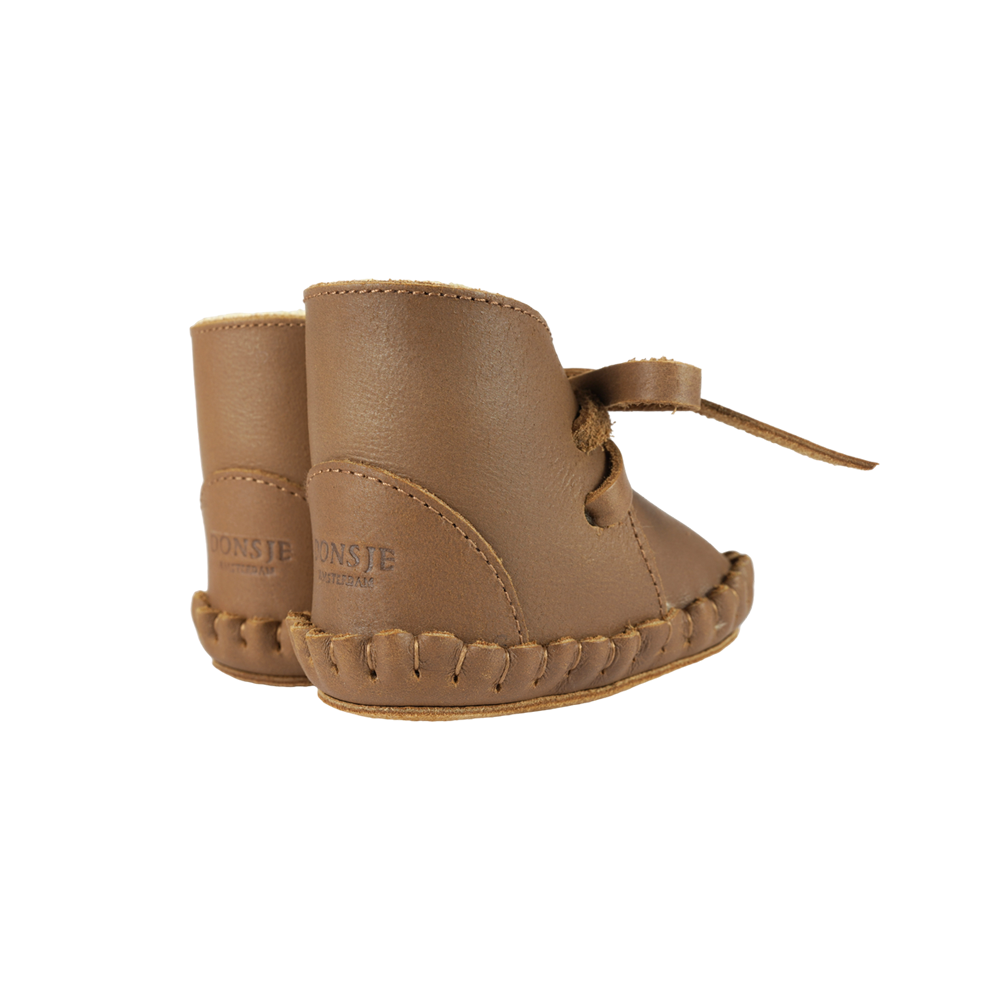 Pina Classic Booties | Cognac Classic Leather