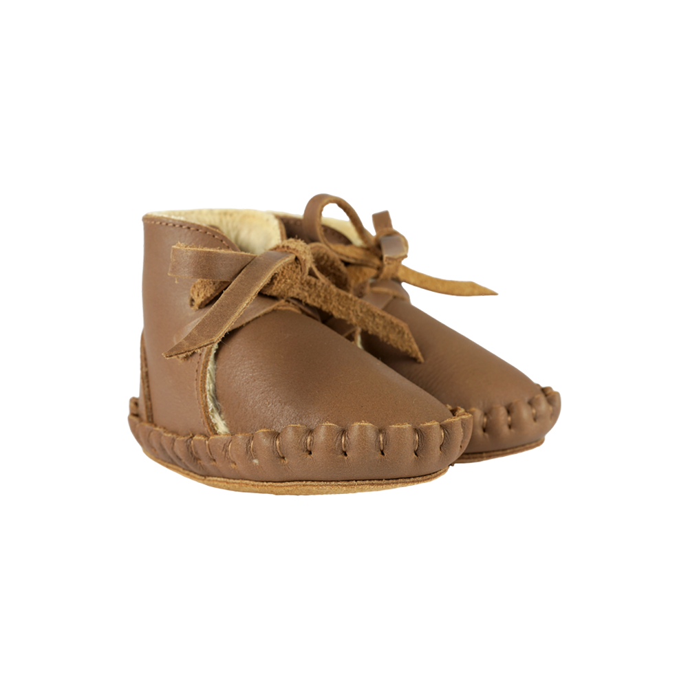 Pina Classic Booties | Cognac Classic Leather