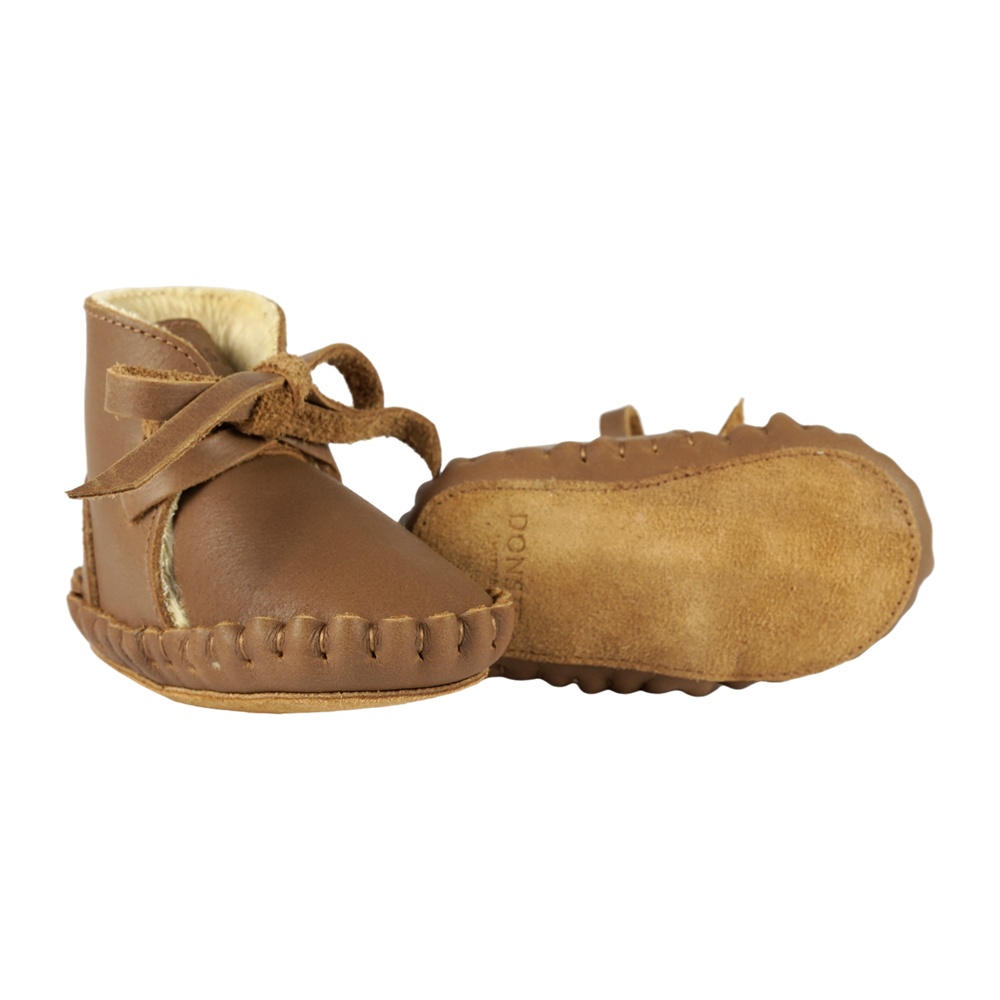 Pina Classic Booties | Cognac Classic Leather
