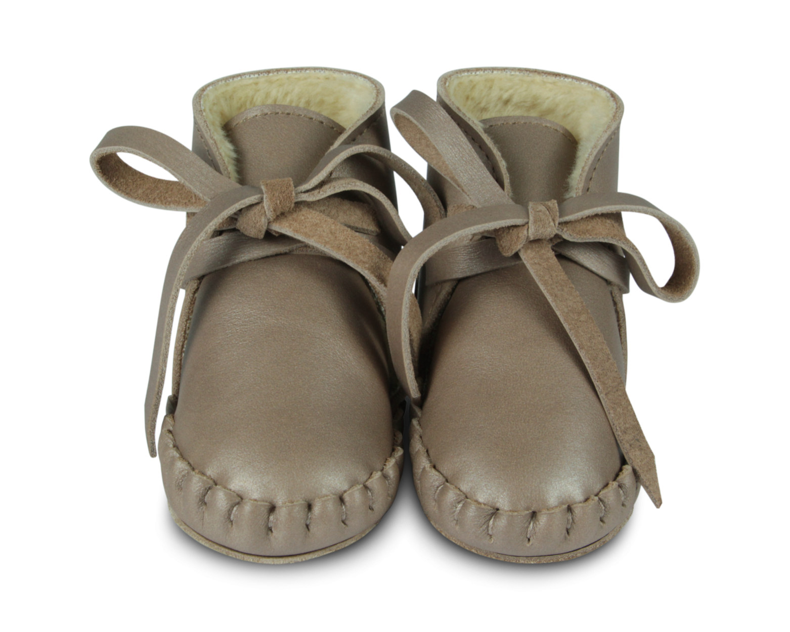 Pina Exclusive Booties | Truffle Metallic Nubuck