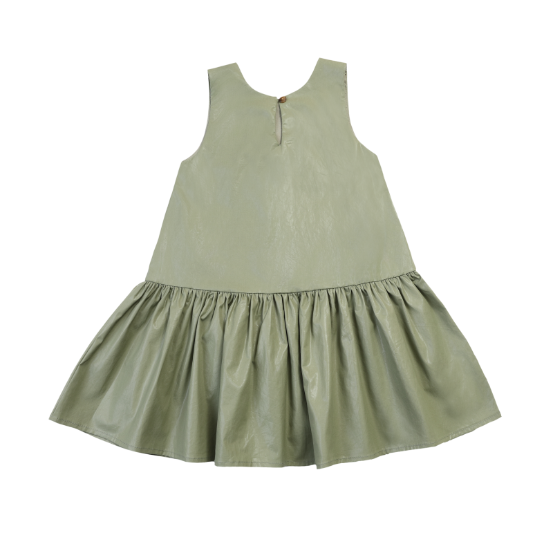 Renske Dress | Desert Green