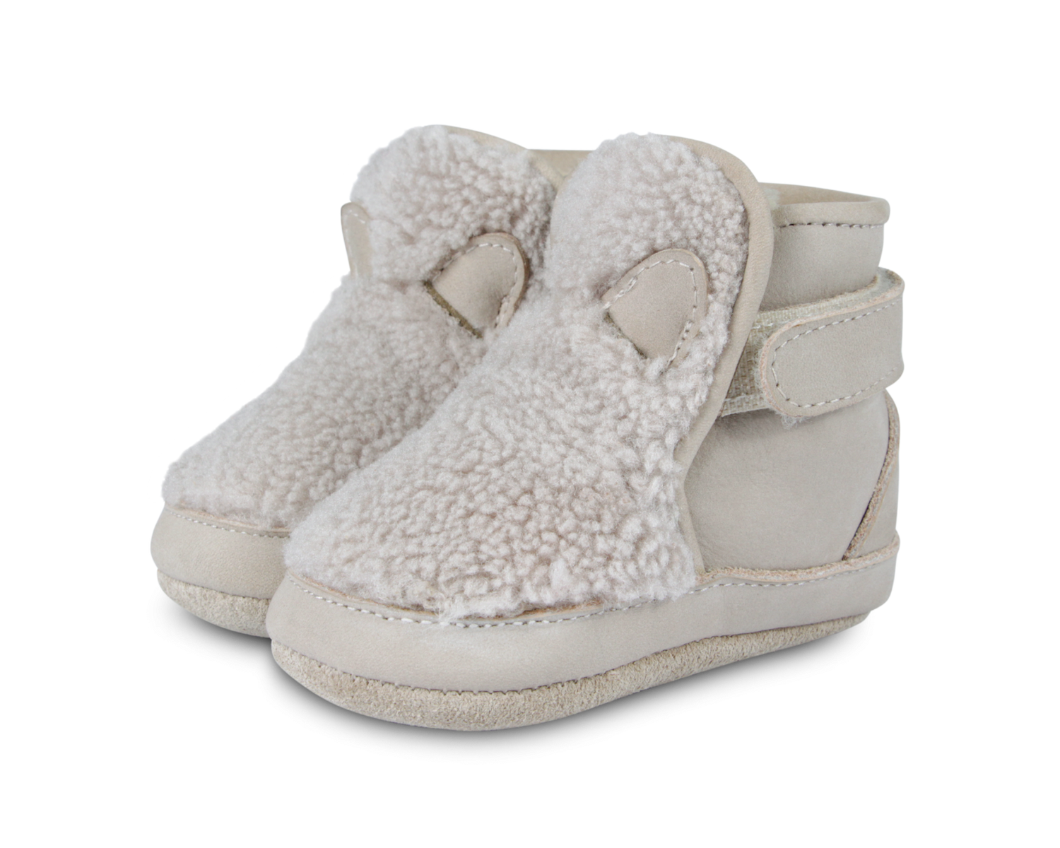 Richy Booties | Cat | Lavender Curly Faux Fur