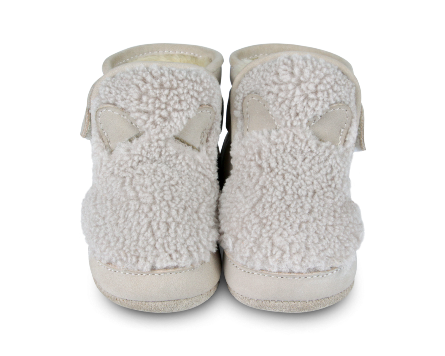 Richy Booties | Cat | Lavender Curly Faux Fur