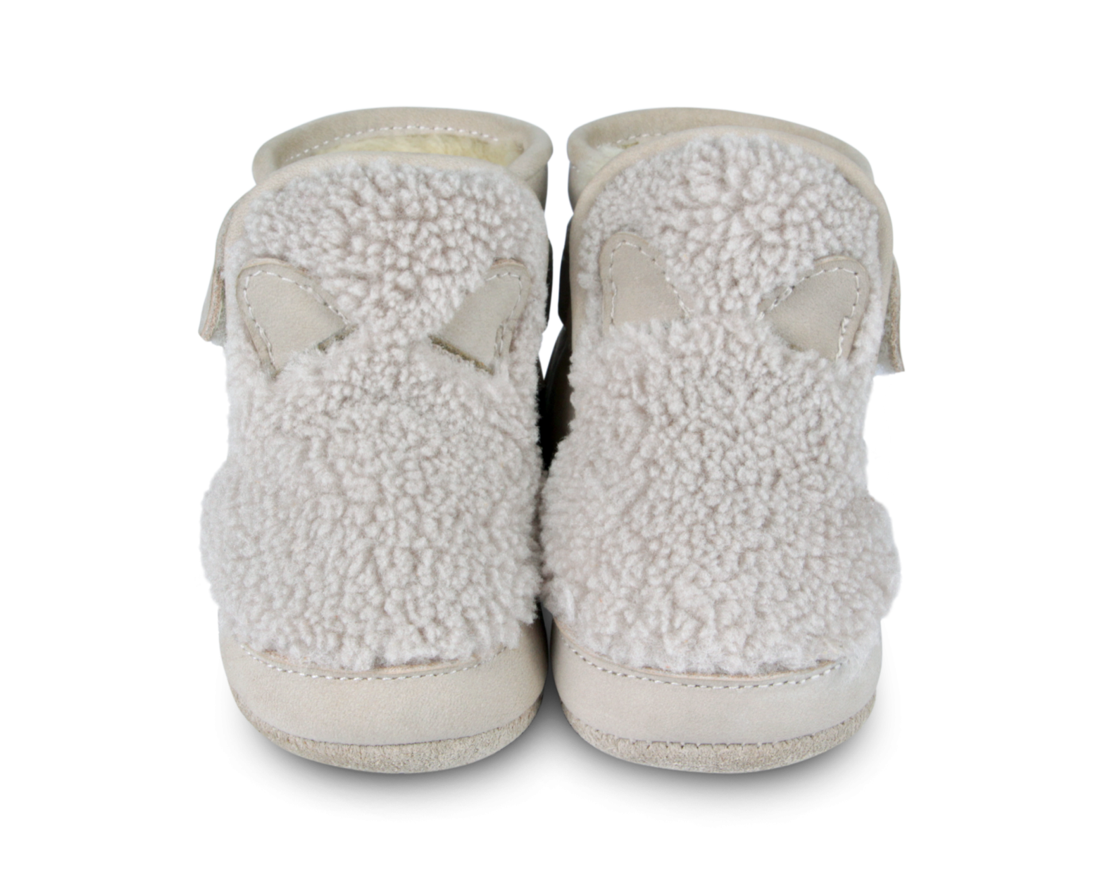 Richy Booties | Cat | Lavender Curly Faux Fur