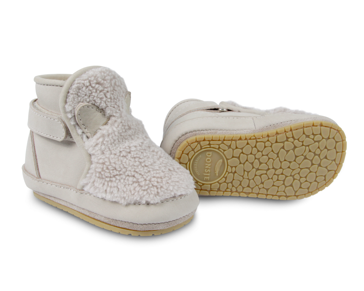 Richy Booties | Cat | Lavender Curly Faux Fur