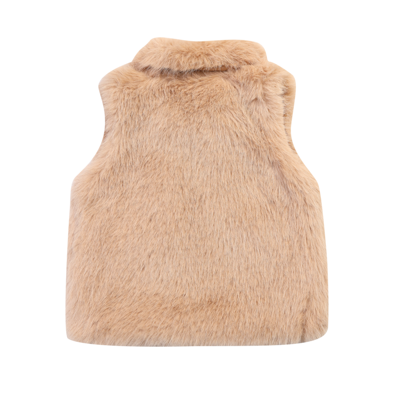 Roswita Gilet | Cloudy Rose Teddy