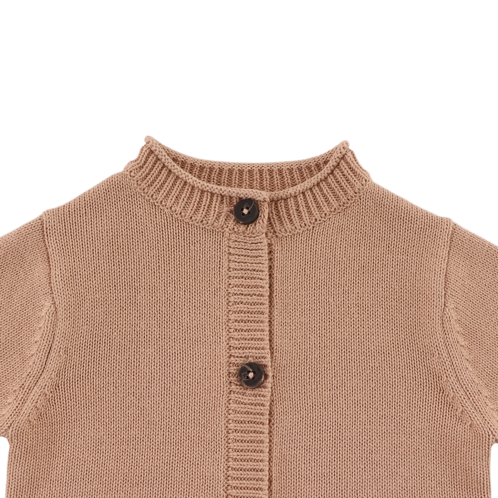 Danta Cardigan | Fluffy Bunny | Rose Mocha