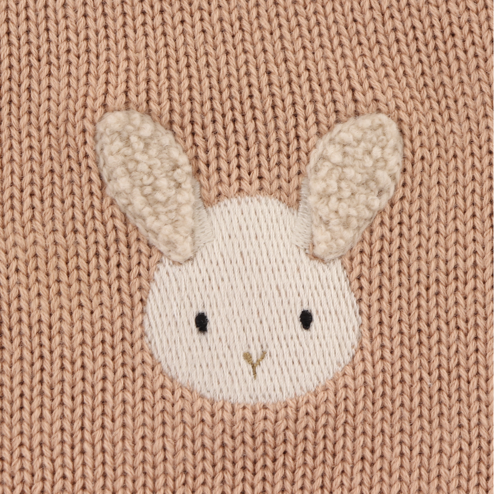 Danta Cardigan | Fluffy Bunny | Rose Mocha