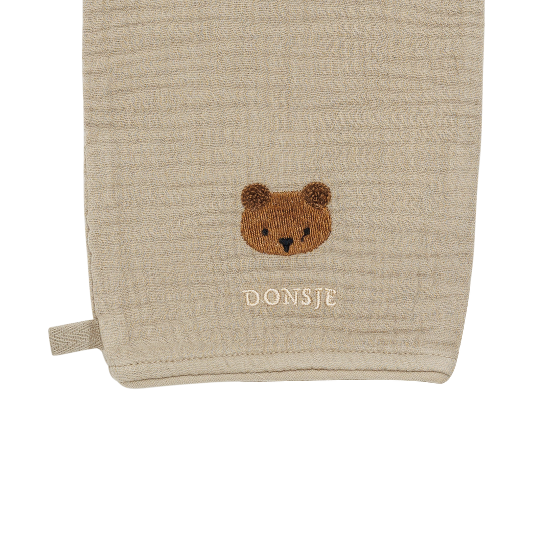 Sieby Washcloth | Bear | Taupe