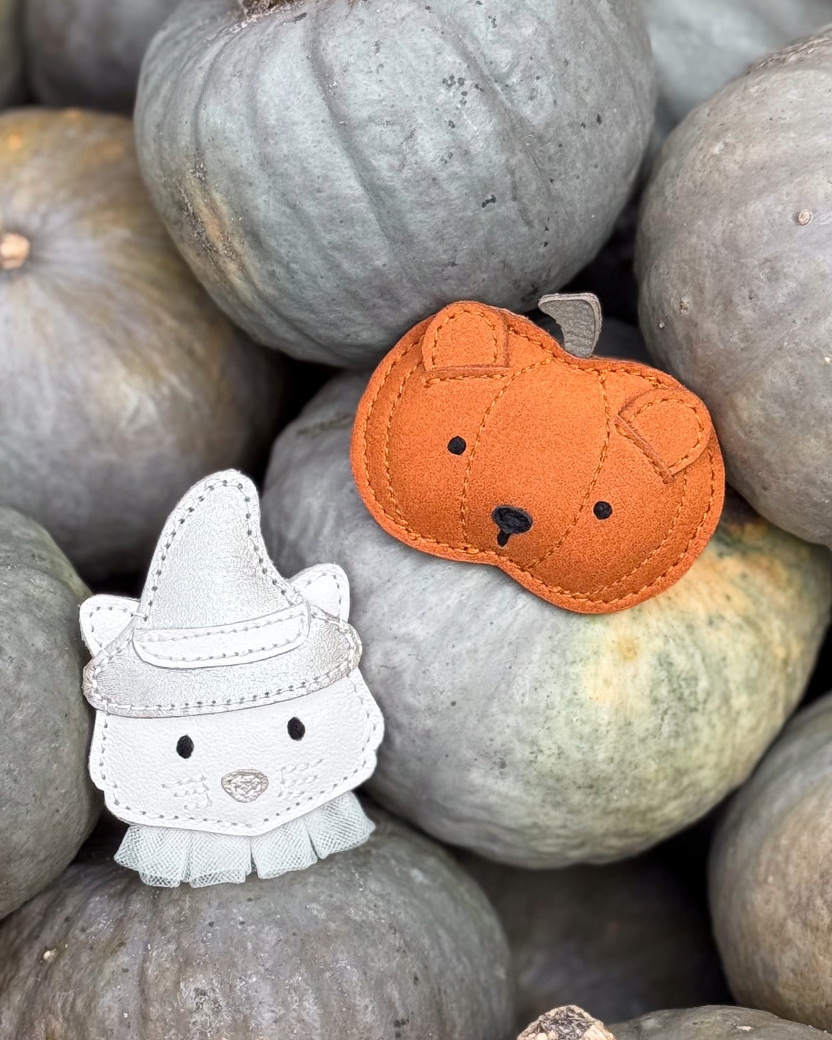 Spokie Clip | Pumpkin Bear | Maple Nubuck