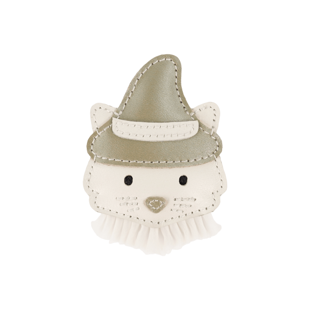 Spokie Clip | Magic Cat | Off White Leather