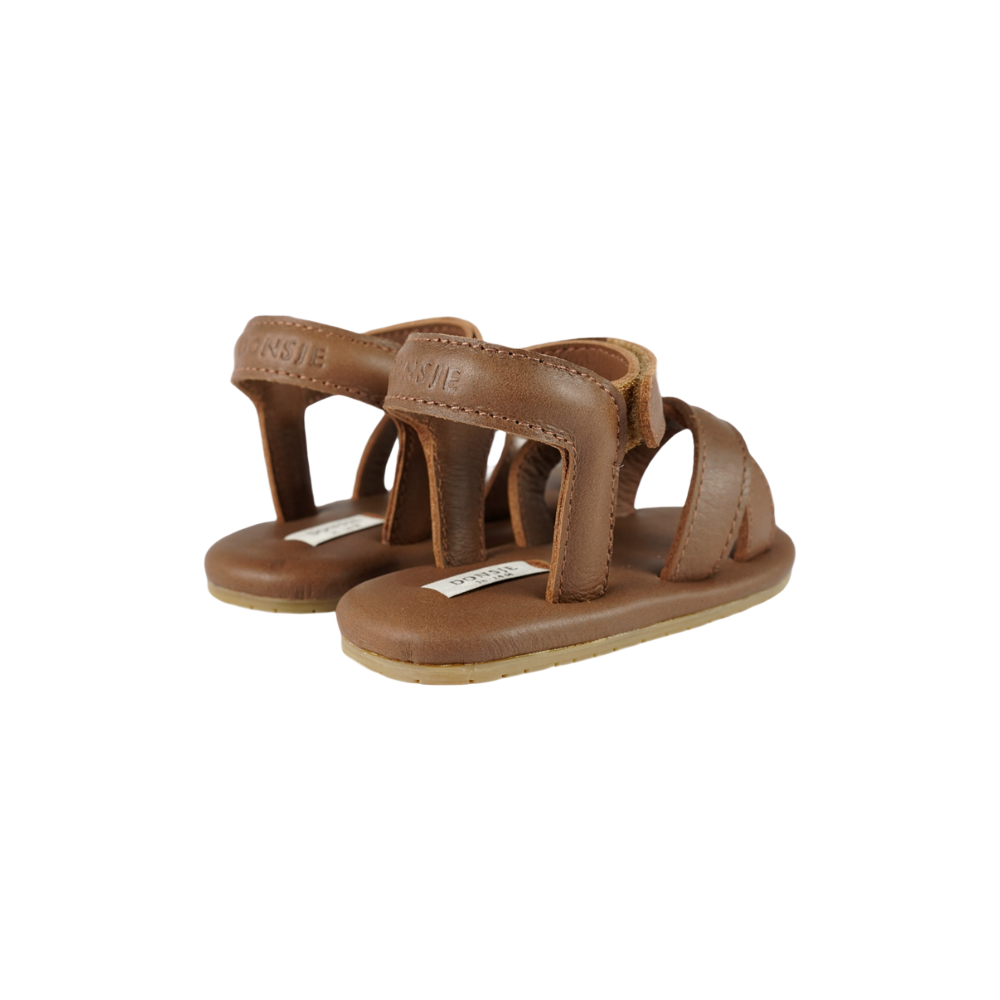 Tobi Sandals | Cognac Classic Leather