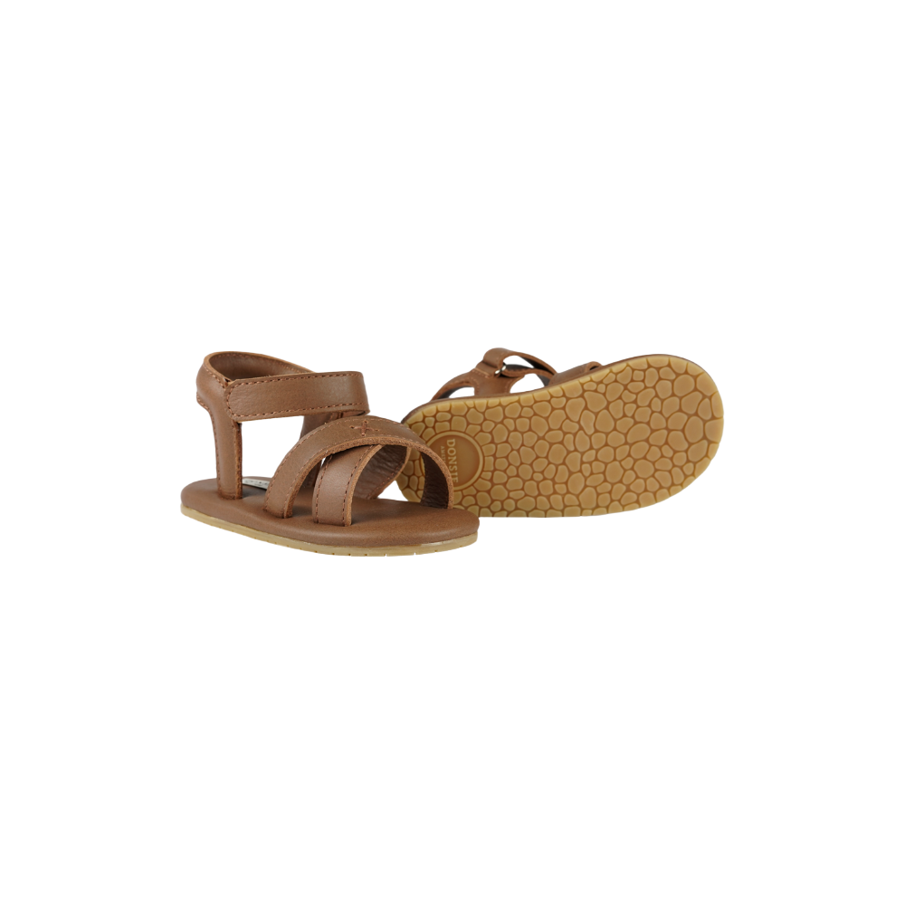 Tobi Sandals | Cognac Classic Leather
