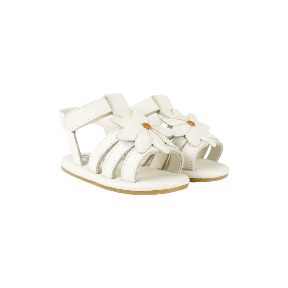 Tuti Fields Sandals | Daisy | Off White Leather