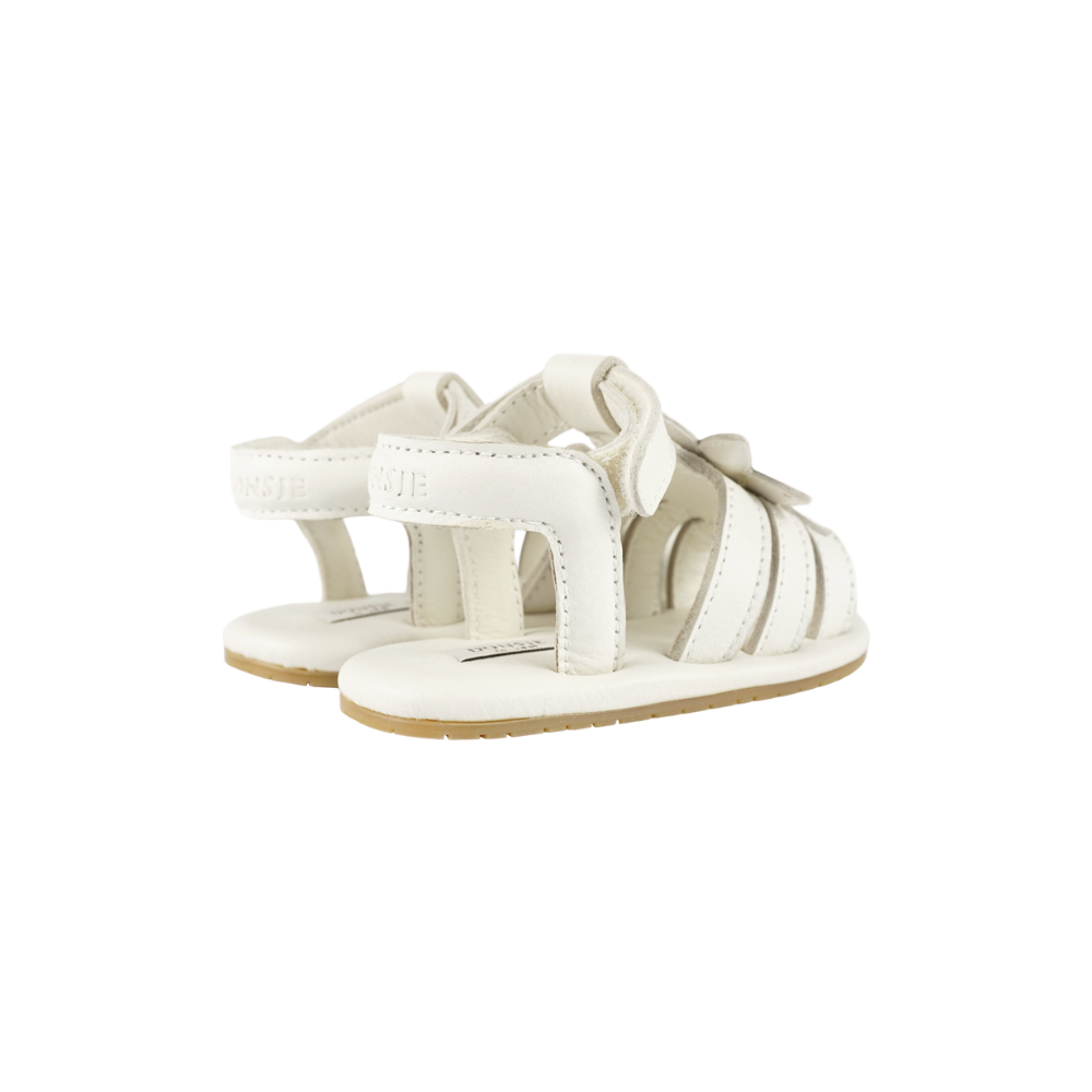 Tuti Fields Sandals | Daisy | Off White Leather