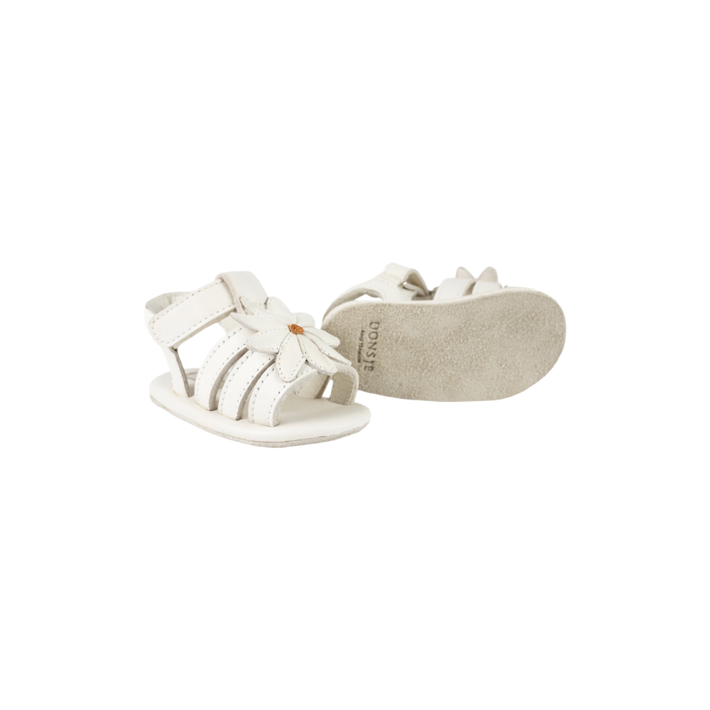Tuti Fields Sandals | Daisy | Off White Leather