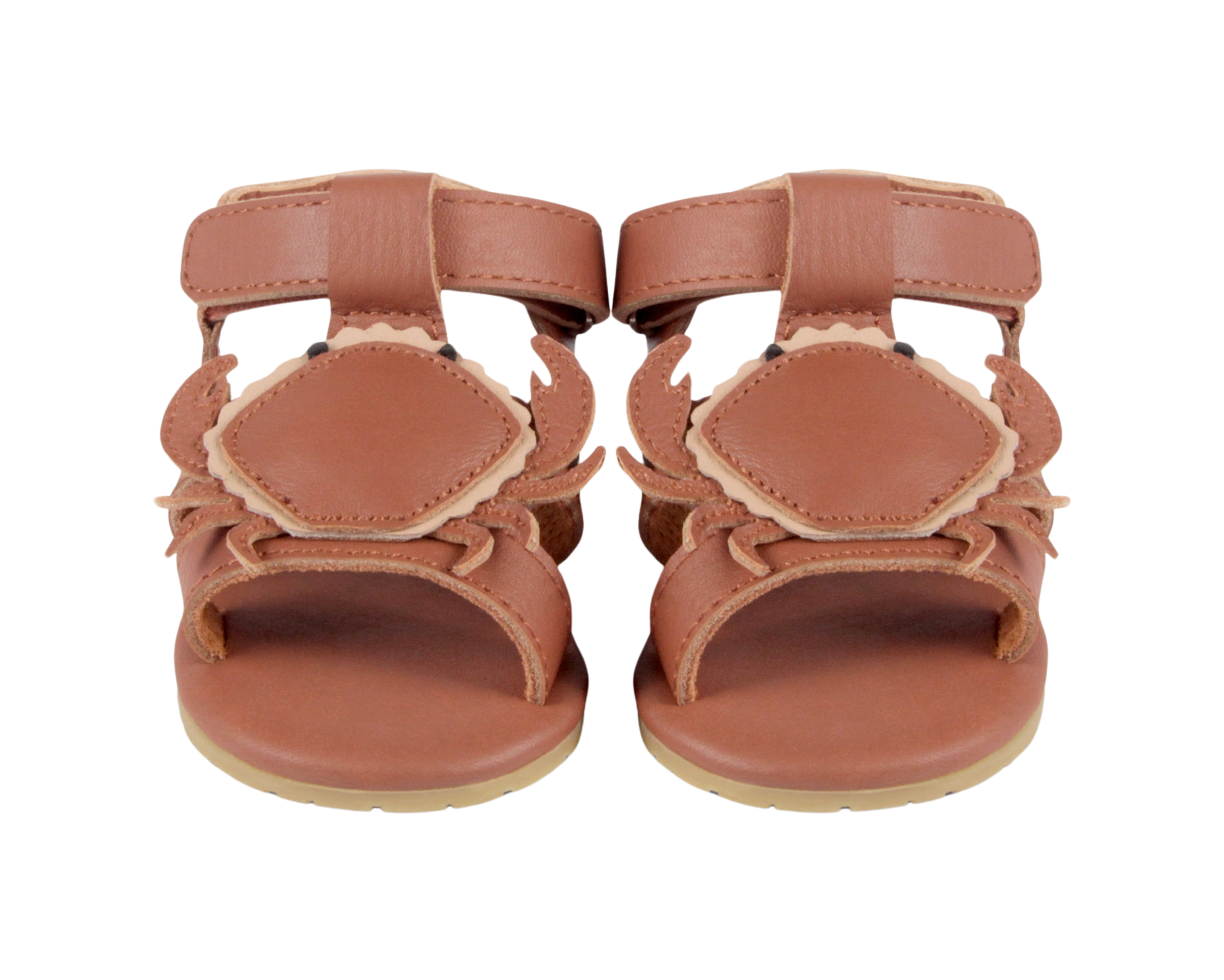 Ushy Sandals | Crab | Maple Leather