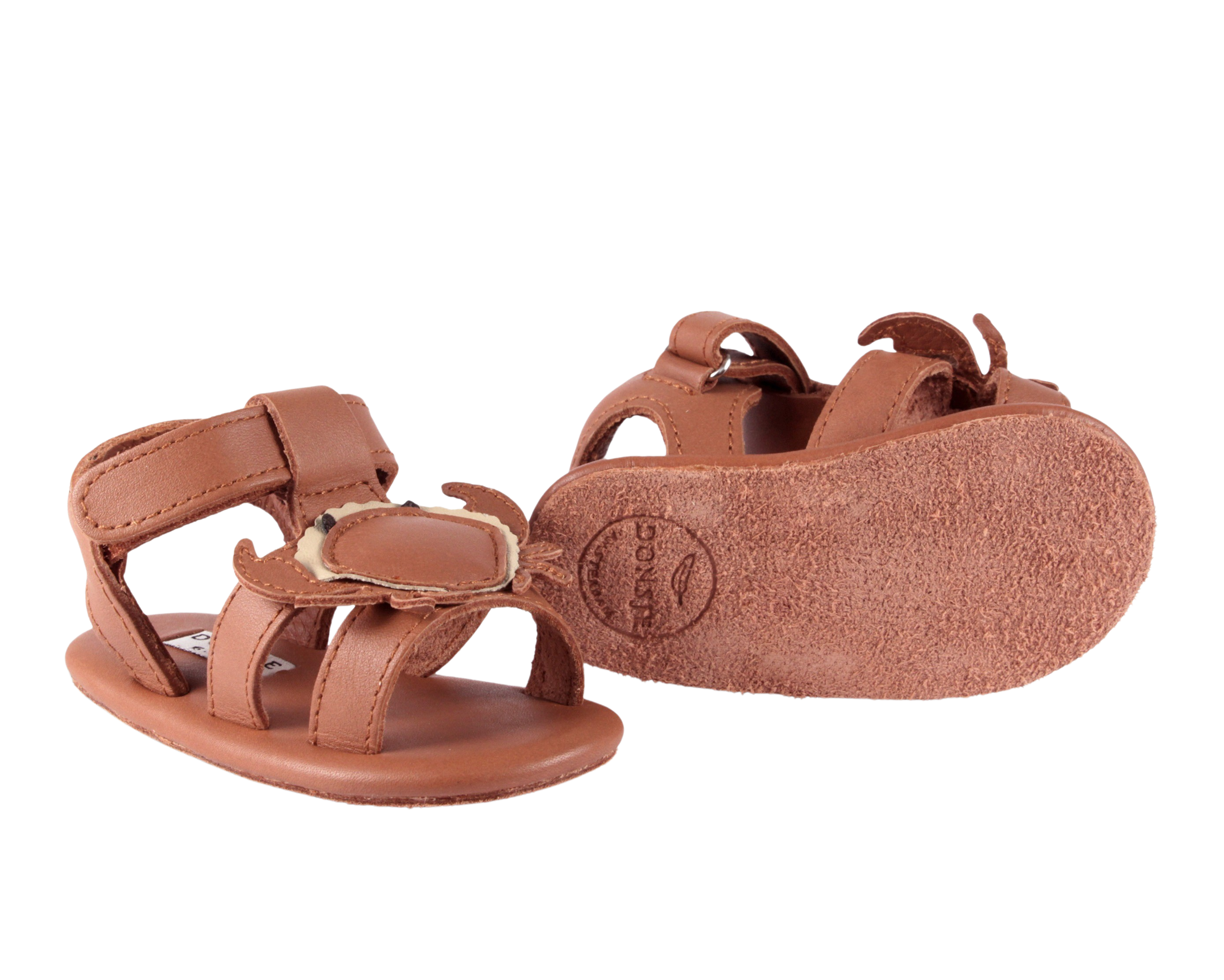 Ushy Sandals | Crab | Maple Leather