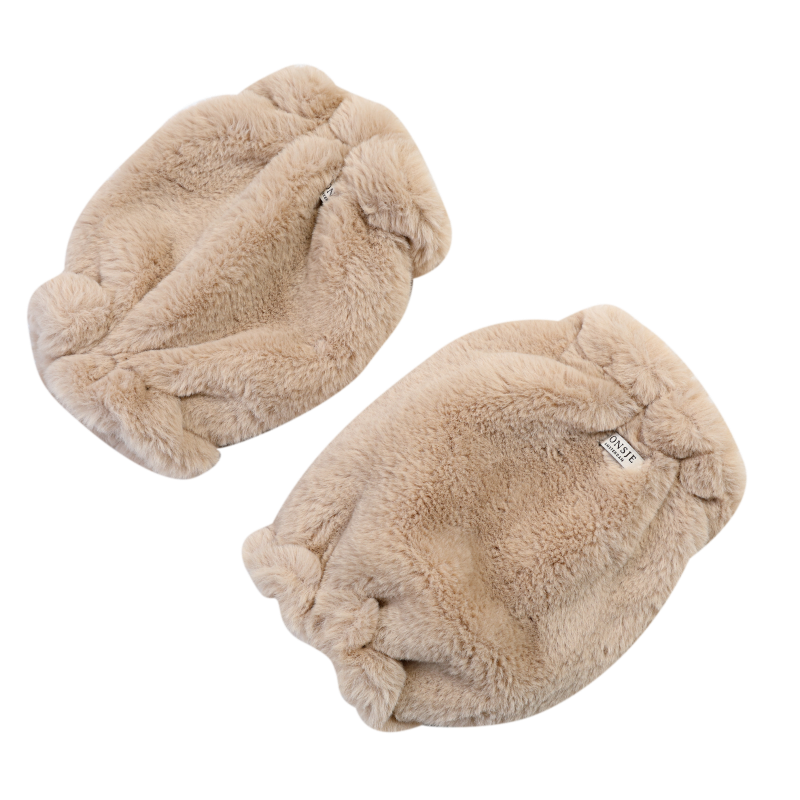 Widya Leg Warmers | Soft Sand Teddy