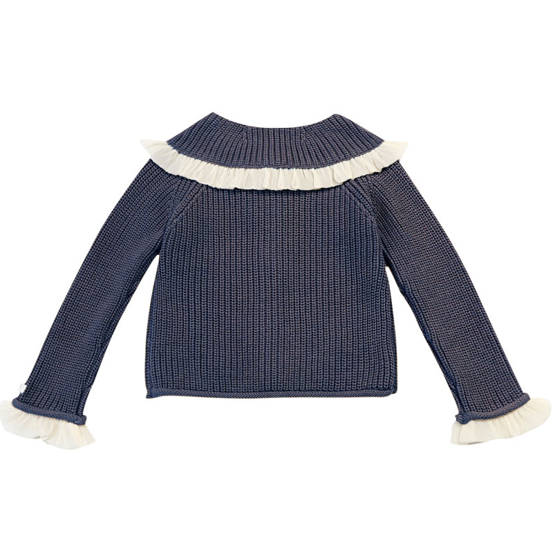 Zoila Cardigan | Blue Marine