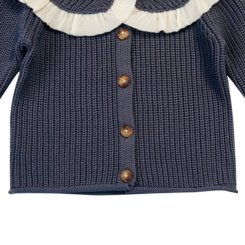 Zoila Cardigan | Blue Marine