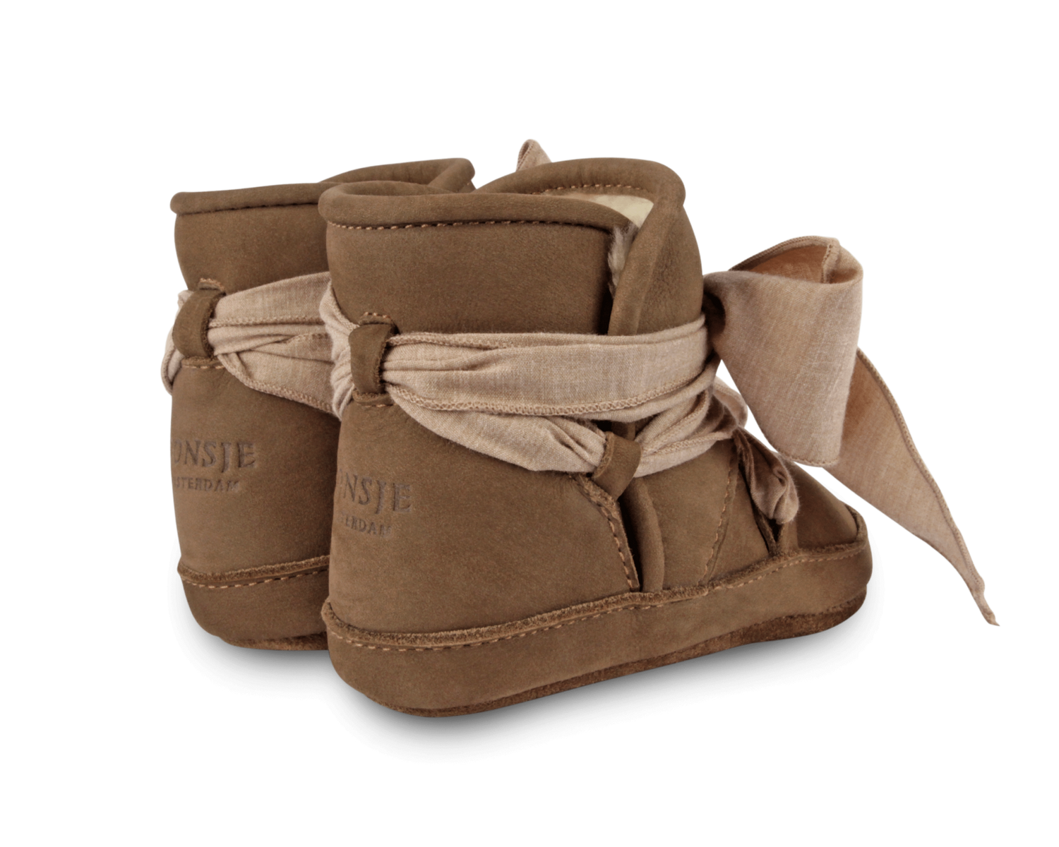 Anouk Booties | Hazelnut Nubuck