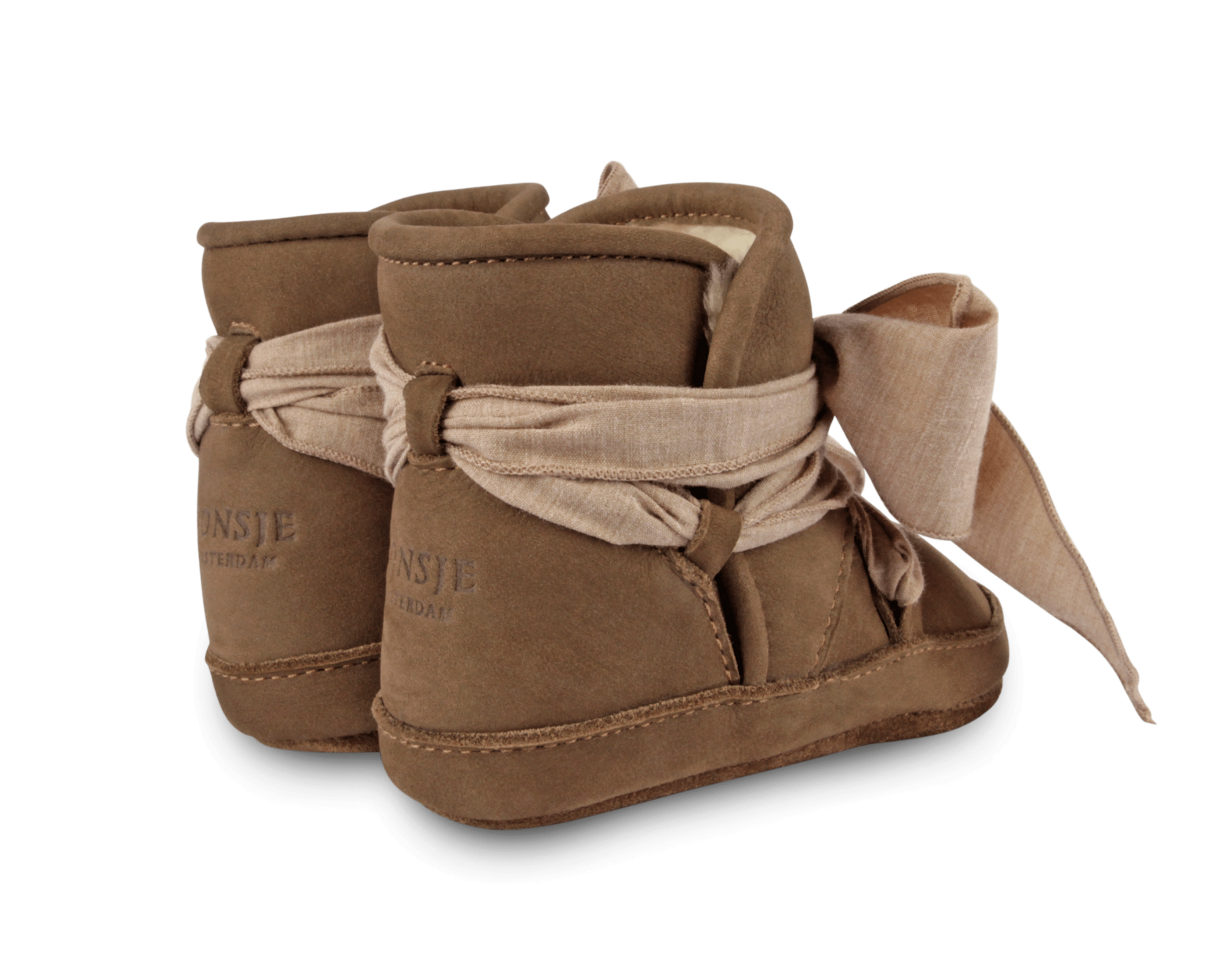 Anouk Booties | Hazelnut Nubuck