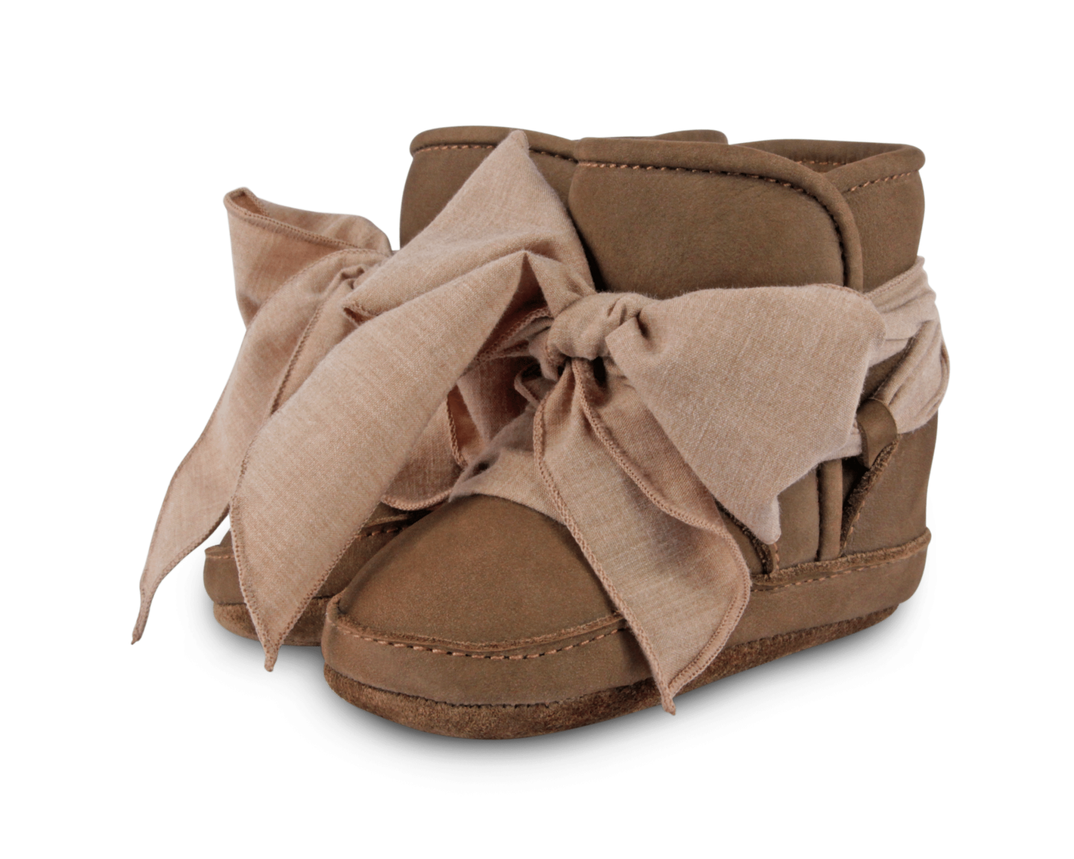 Anouk Booties | Hazelnut Nubuck