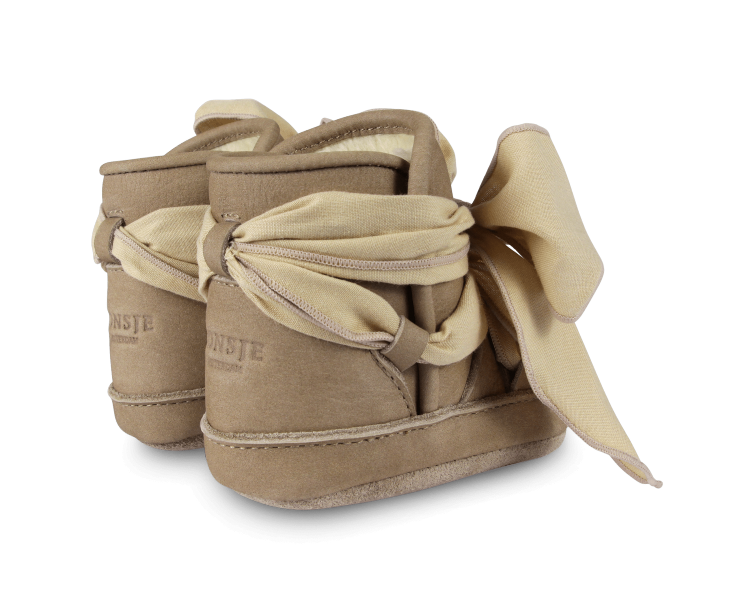 Anouk Booties | Truffle Nubuck