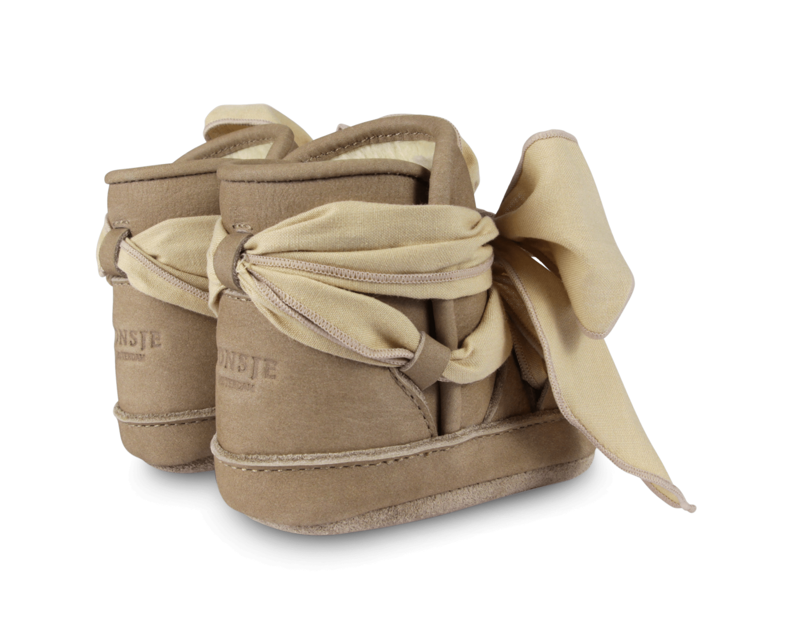 Anouk Booties | Truffle Nubuck
