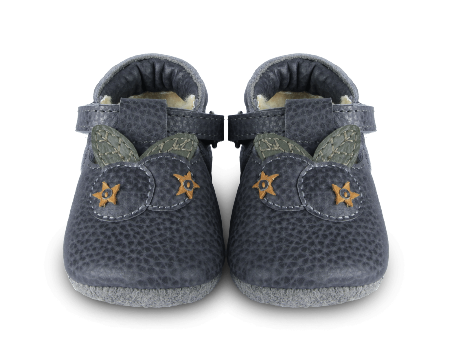 Carlie Shoes | Blueberry | Petrol Grain Leather