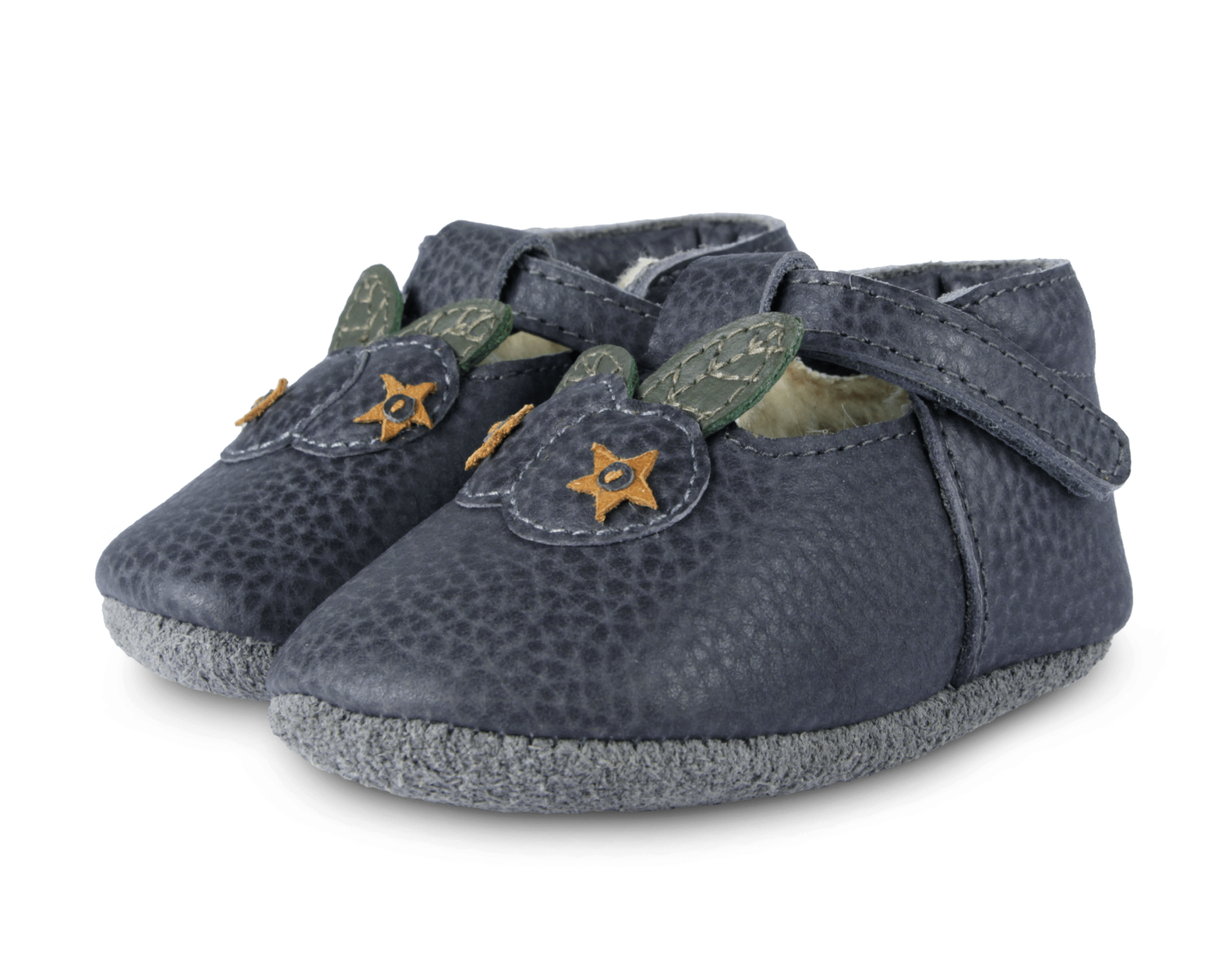 Carlie Shoes | Blueberry | Petrol Grain Leather