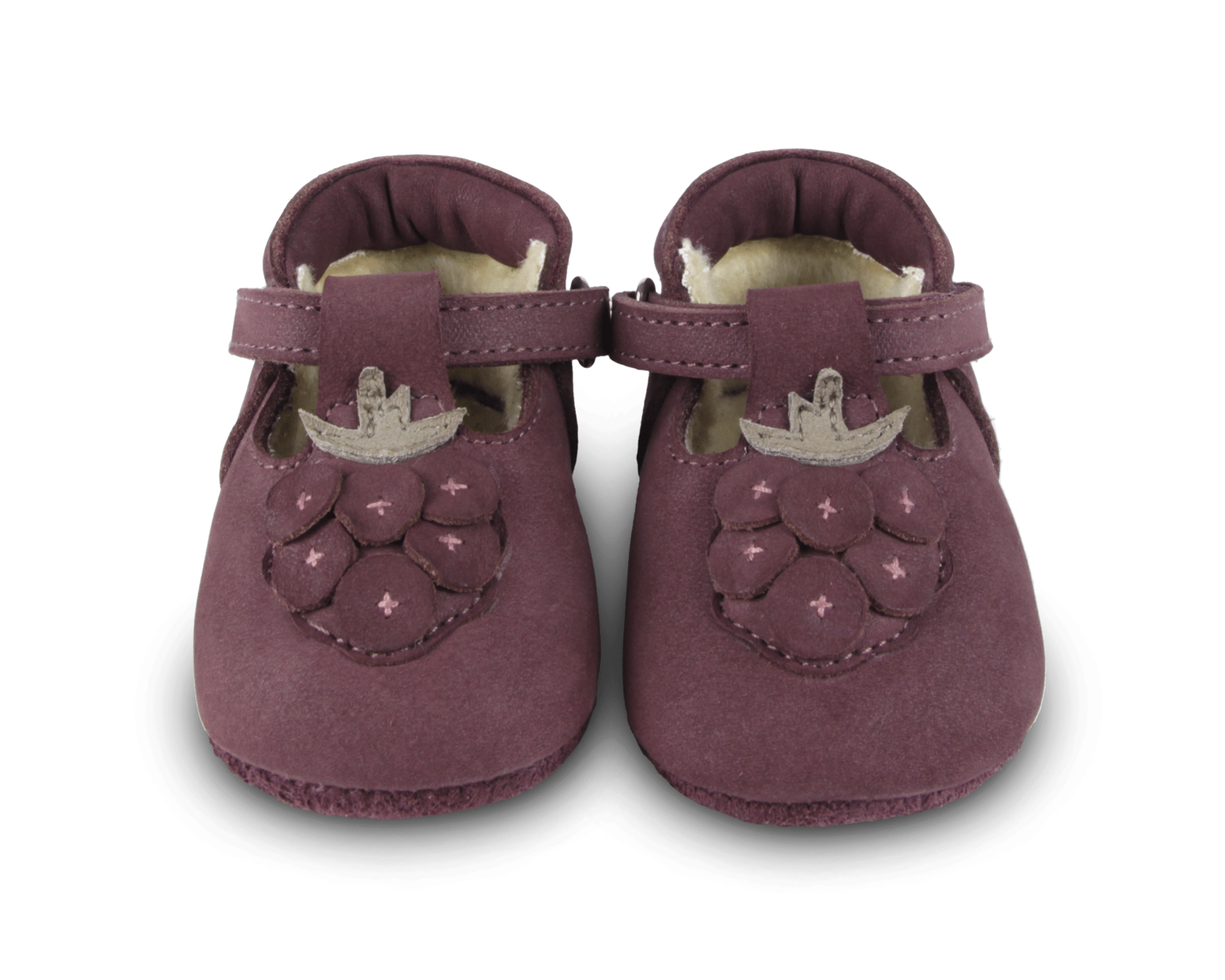 Carlie | Raspberry | Berry Red Nubuck