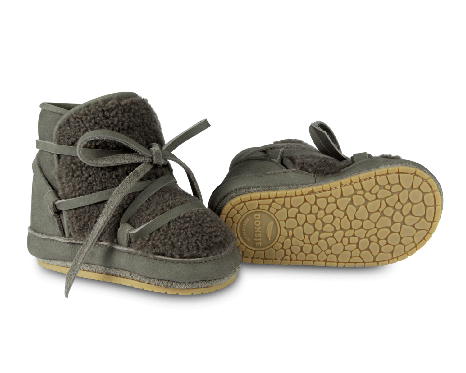 Cassi Booties | Stone Nubuck