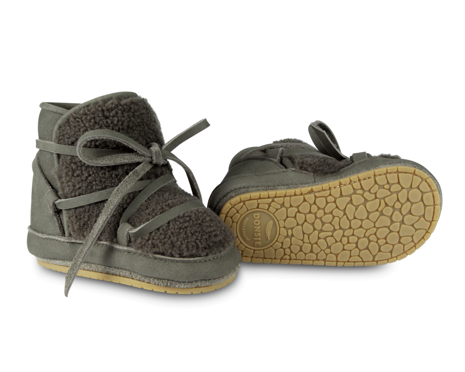 Cassi Booties | Stone Nubuck