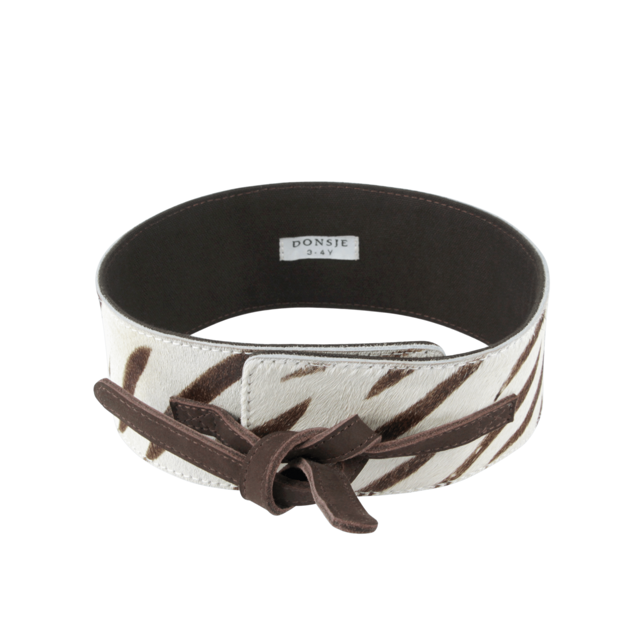 Cow hair outlet belt