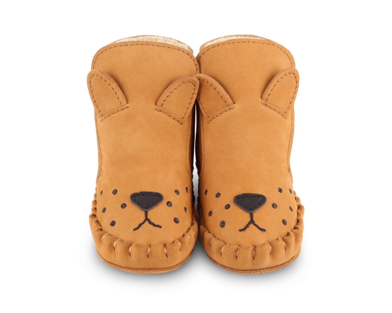 Kapi Classic Booties | Lion | Caramel Nubuck