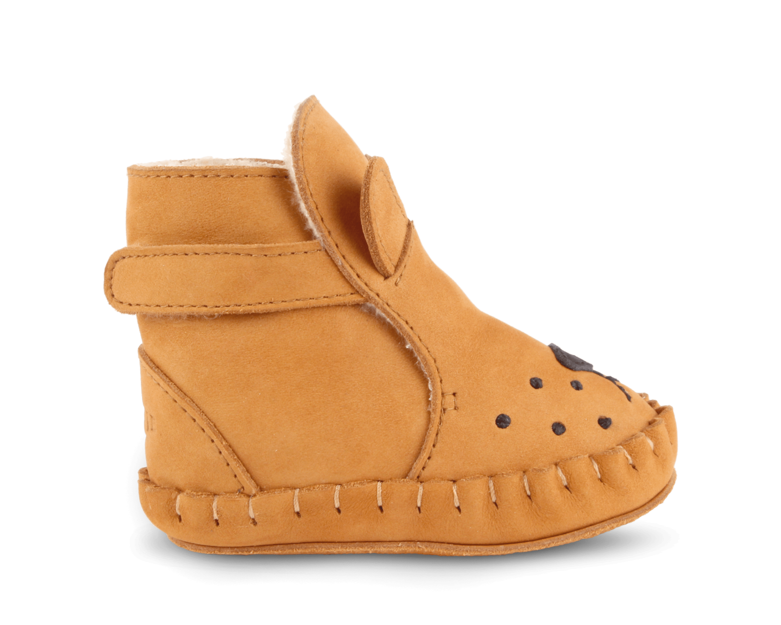 Kapi Classic Booties | Lion | Caramel Nubuck